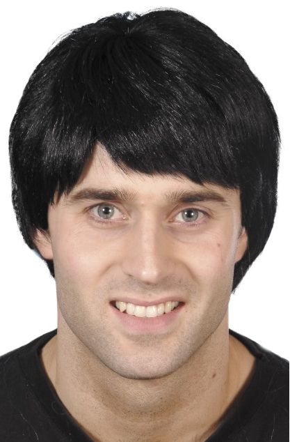Short dark wig hotsell