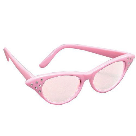 Pink 50's Style Glasses
