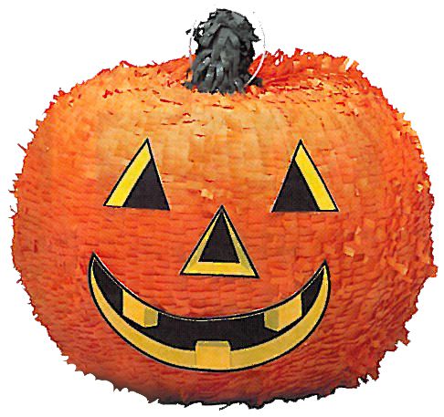 Halloween Pumpkin Pinata - 30.5cm