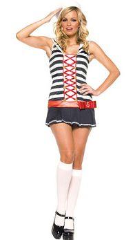 Leg Avenue Sexy Striped Sailor