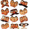 Mini Edwardian Reproduction Mask Assortment - Pack of 12