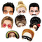 Musical Icons Masks - Assorted - Pack of 8