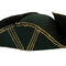 Tricorn Pirate Hat With Gold Trim