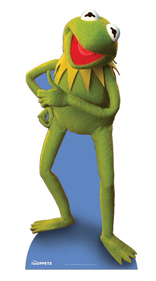 Kermit the Frog Cardboard Cutout - 1.33m