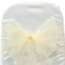 Ivory Organza Chair Sashes - Pack of 6 - 3m