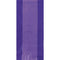 Purple Plastic Cello Bags - 28cm - Pack of 30