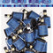 Glitz Blue Party Poppers - Pack of 20