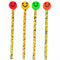Smiley Themed Pencil with Eraser - Each