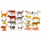 Mini Farm Assorted Animals - 5cm - Each