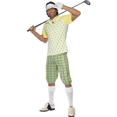 Mens Gone Golfing Costume - Large