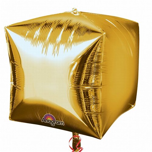 Cubez Gold Foil Balloon - 38cm