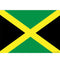Jamaican Themed Flag Poster - A3