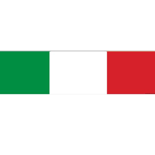 Italian Themed Flag Banner - 120 x 30cm