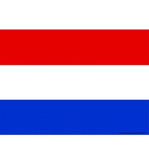 Holland Themed Flag Poster - A3
