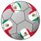 Mexico Football Stickers - 5cm - Sheet of 15