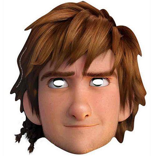 How to Train Your Dragon 2 Hiccup Card Mask