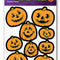 Jack-O-Lantern Stickers - 19cm - 36 Stickers