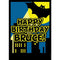 Bat Hero Personalised Poster - A3
