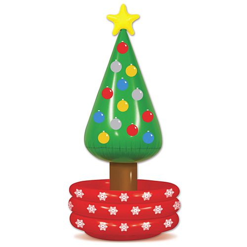 Inflatable Christmas Tree Drinks Cooler - 1.42m