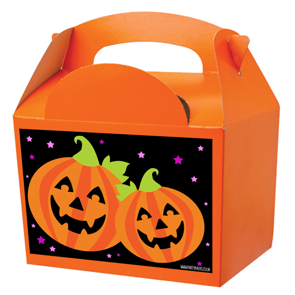 Halloween Pumpkin Party Box Kit - Pack of 4