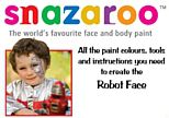 Robot Face Painting Guide