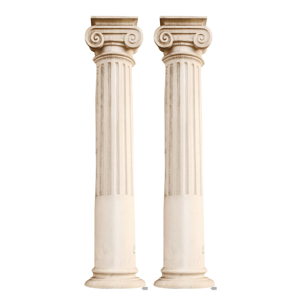 Two Roman Pillars - 195cm x 45cm