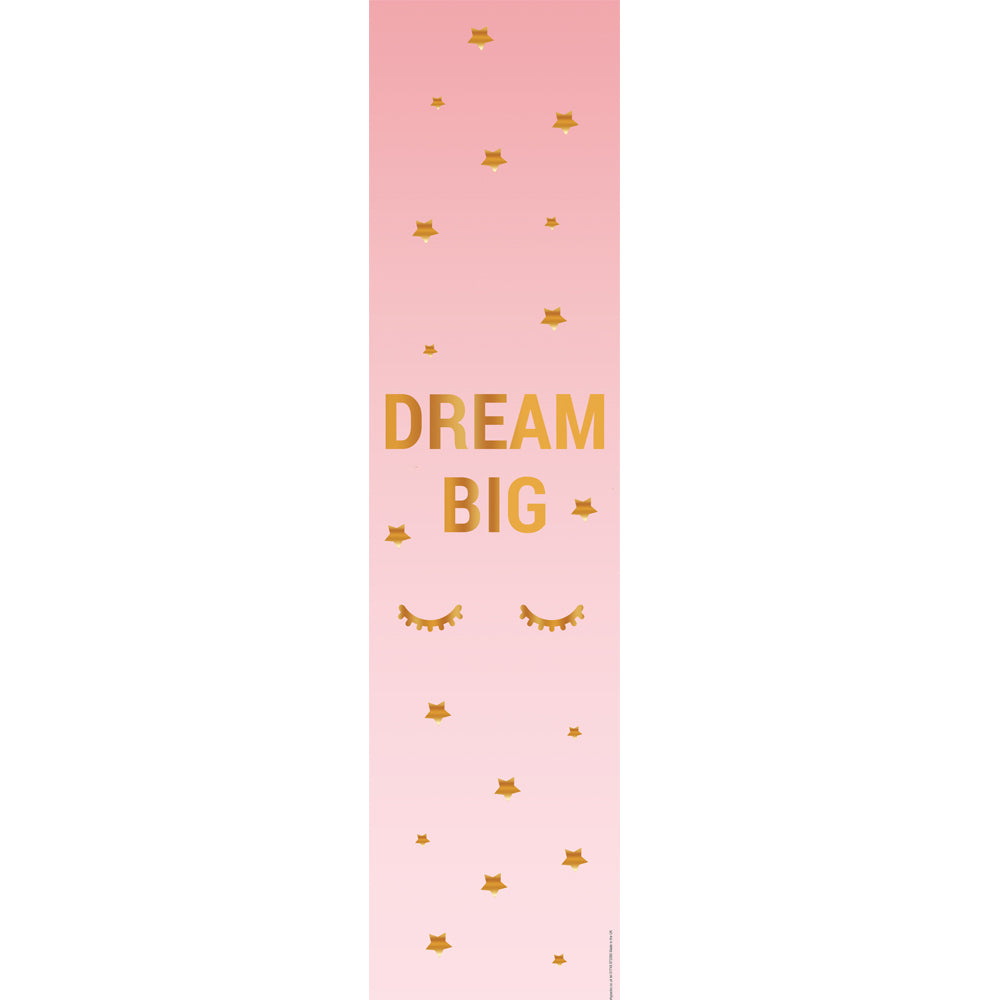 Dream Big Sleepover Portrait Banner - 1.2m