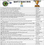 Sports and Games quiz