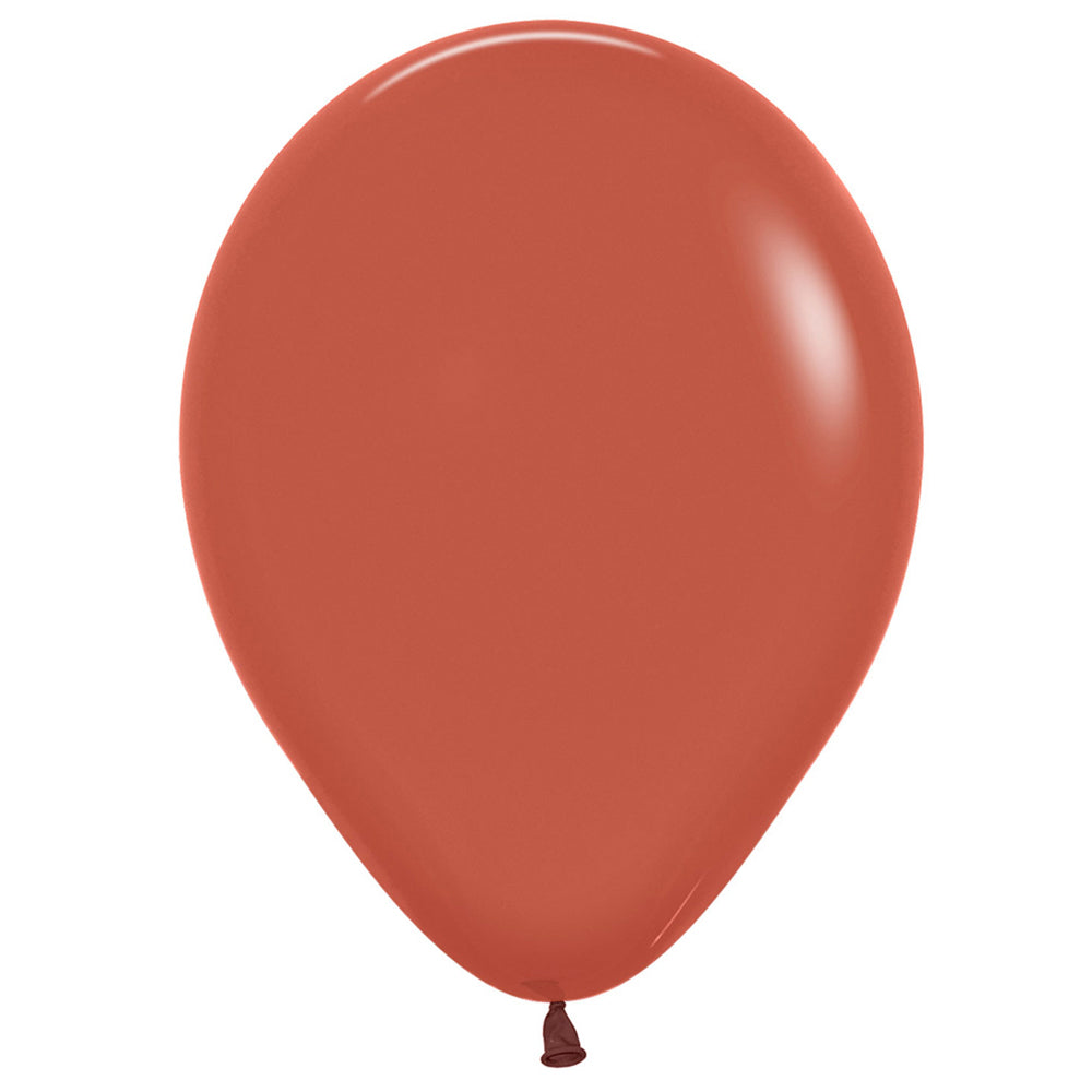 Terracotta Latex Balloons - 12" - Pack of 10