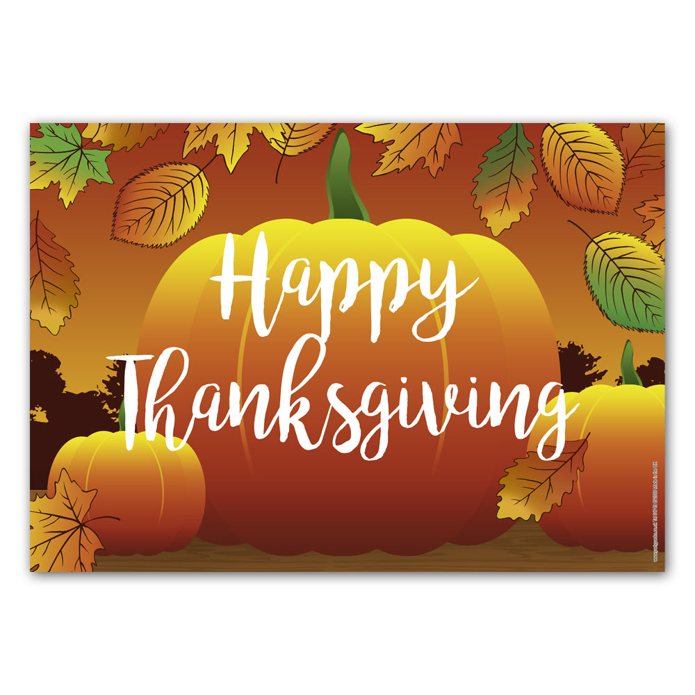 Thanksgiving Poster Decoration - A3