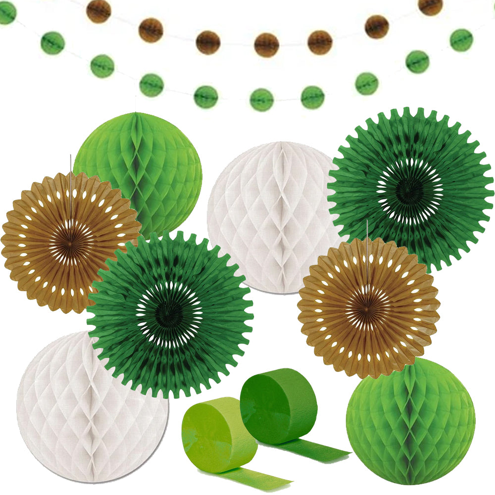 St Patrick's Day Paper Hanging Decoration Pack
