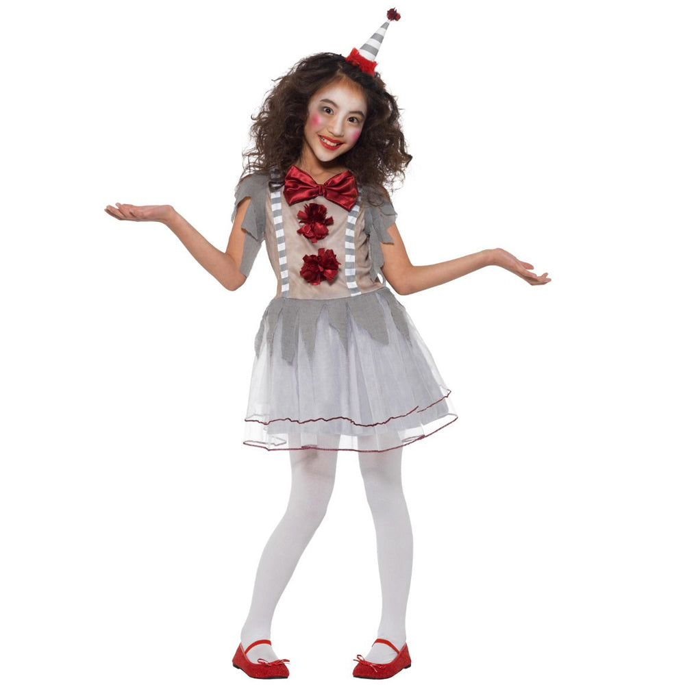 Vintage Clown Girl Costume