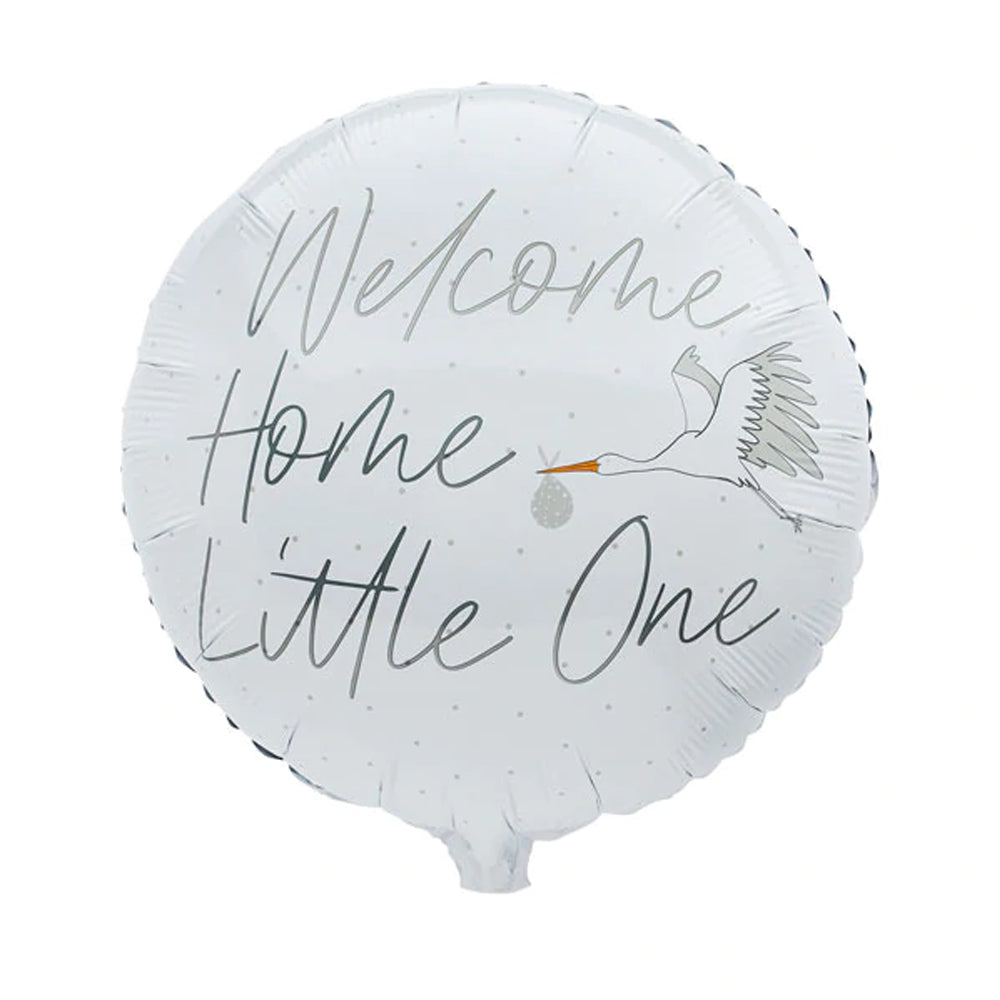 'Welcome Home Little One' Foil Balloon - 22"