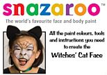 Witches' Cat Face Painting Guide