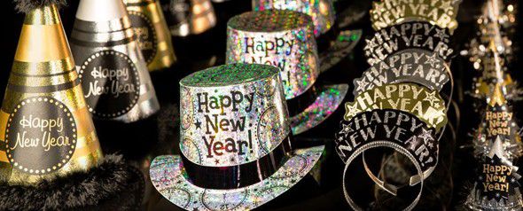 New Year's Eve Party Inspiration | Personalised Products, Decorations & Balloons