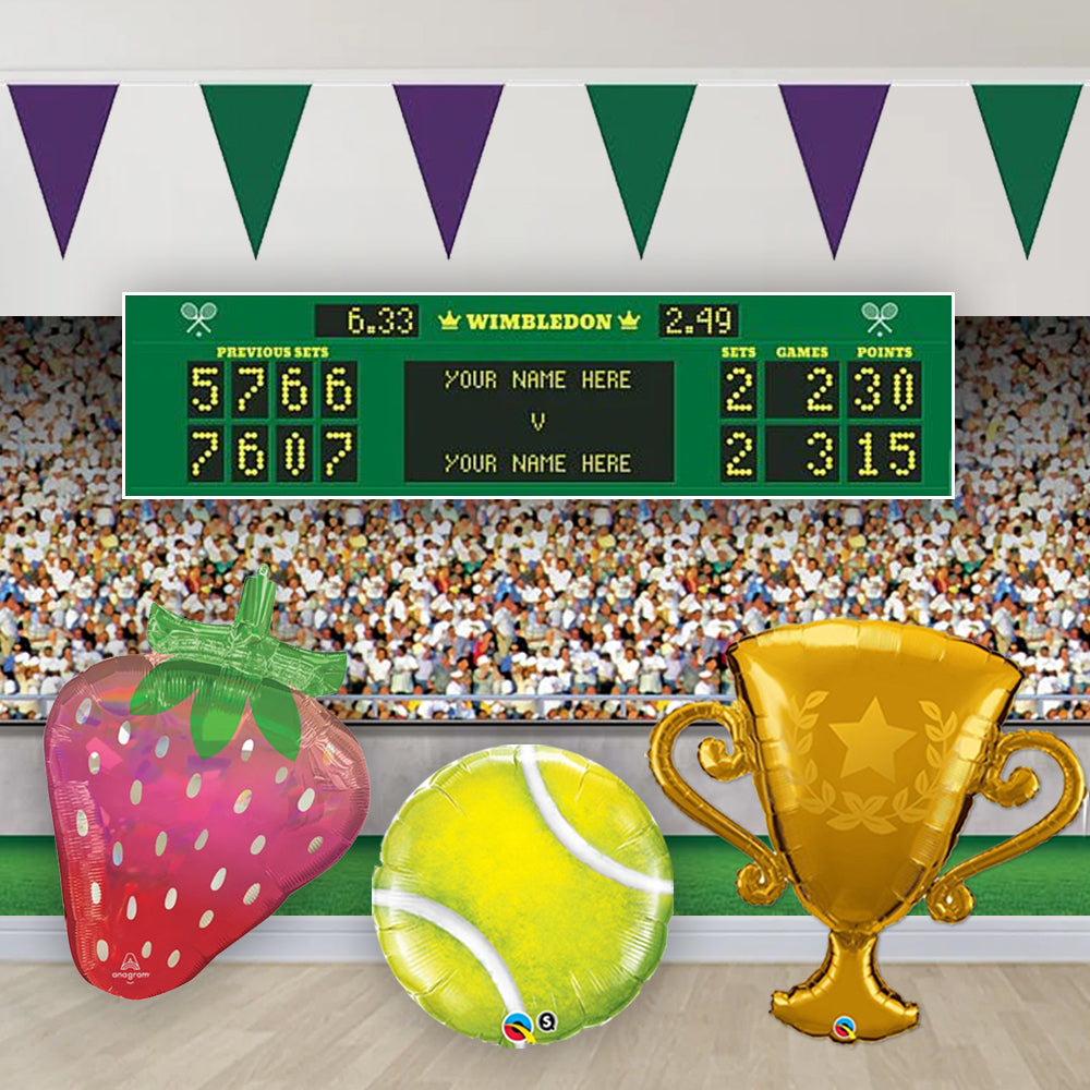 Serve Up A Grand Slam For Wimbledon with these Tennis Party Decorating Ideas!
