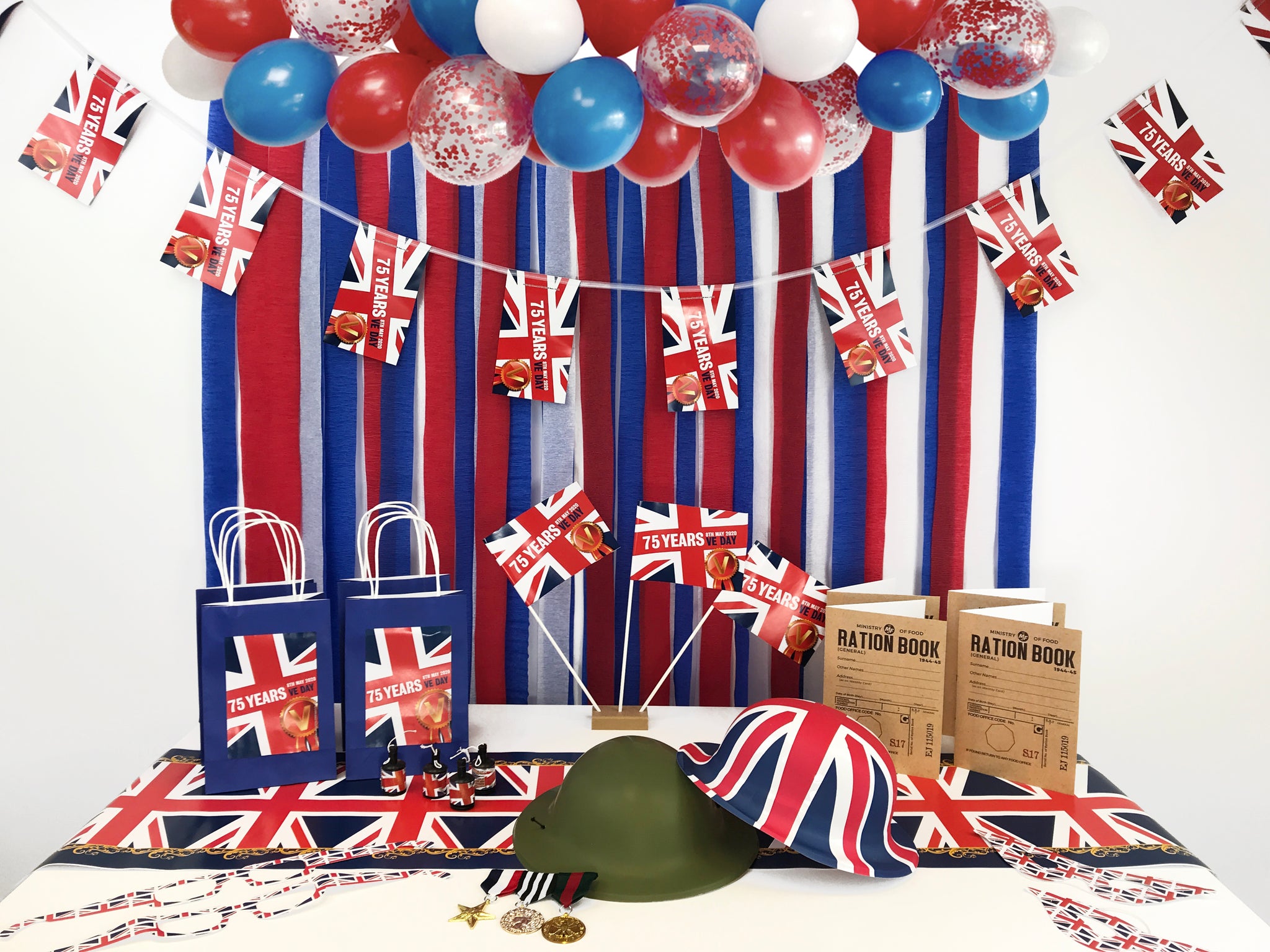 ve day party decorations