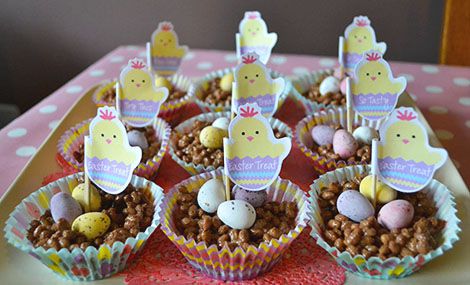 Easter Chick Cupcake Kit