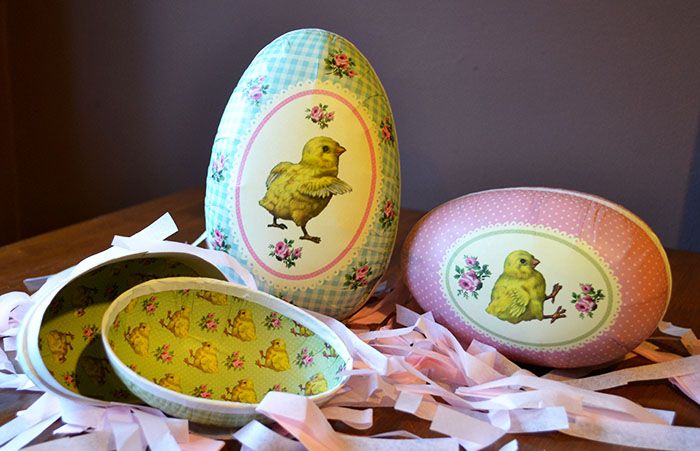 Vintage Easter Egg Boxes