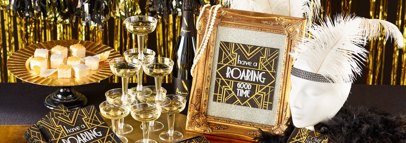 Great Gatsby Themed Party Decoration