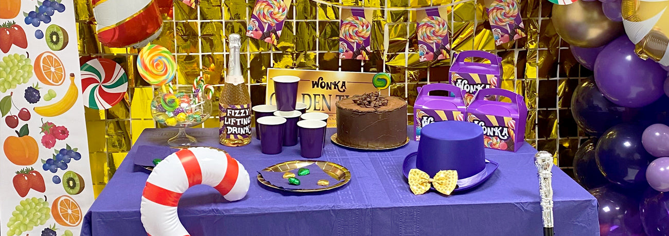 Wonka Charlie and the Chocolate Factory Party