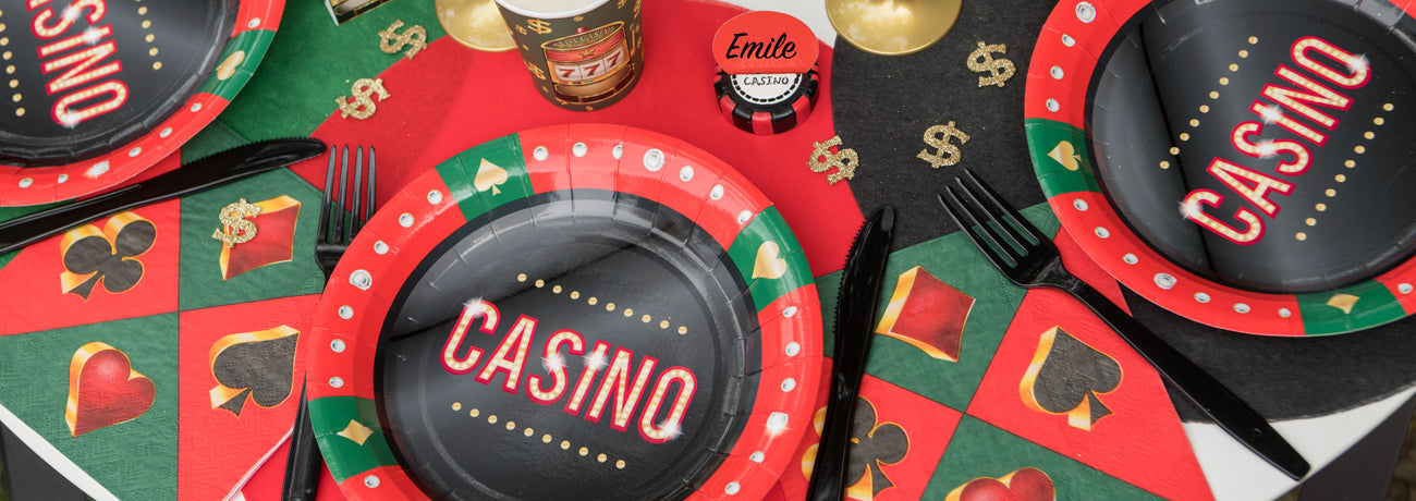 Las Vegas Casino Party Decorations & Tableware