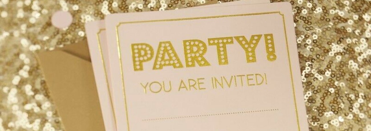 Party Invitations and Thank You Cards