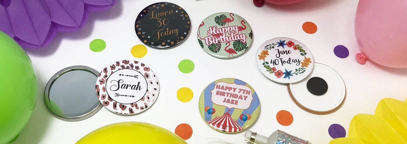 Personalised mirrors and magnets