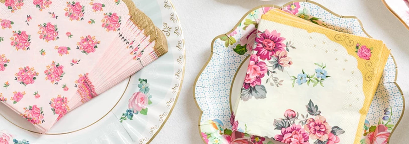 Patterned Tableware – Party Packs