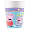 Peppa Pig Paper Cups - 200ml - Pack of 8