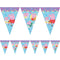 Peppa Pig Triangle Flag Bunting - 2.3m