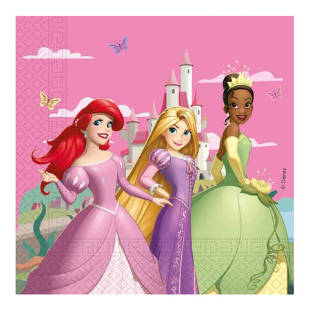 Disney Princess Paper Napkins - 33cm - Pack of 20