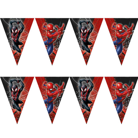 Spider-Man Paper Flag Bunting - 2.3m
