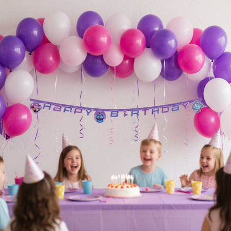 K-Pop Demon Hunters Happy Birthday Banner